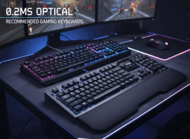 【最速0.2ms】オプティカルゲーミングキーボードおすすめ10選