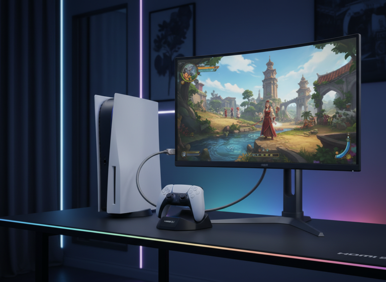 【2025年版】PS5向けHDMI2.1対応モニターおすすめ7選+最適ケーブル4選
