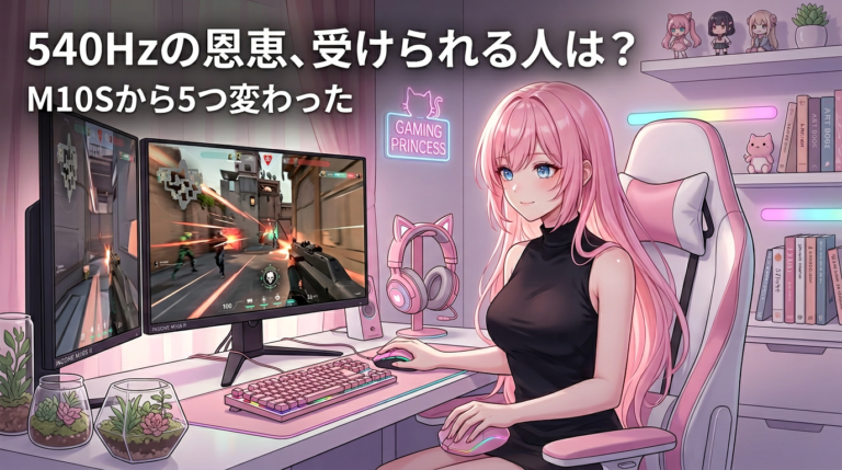 INZONE M10S IIはM10Sから何が変わった？進化点と向かない人を解説