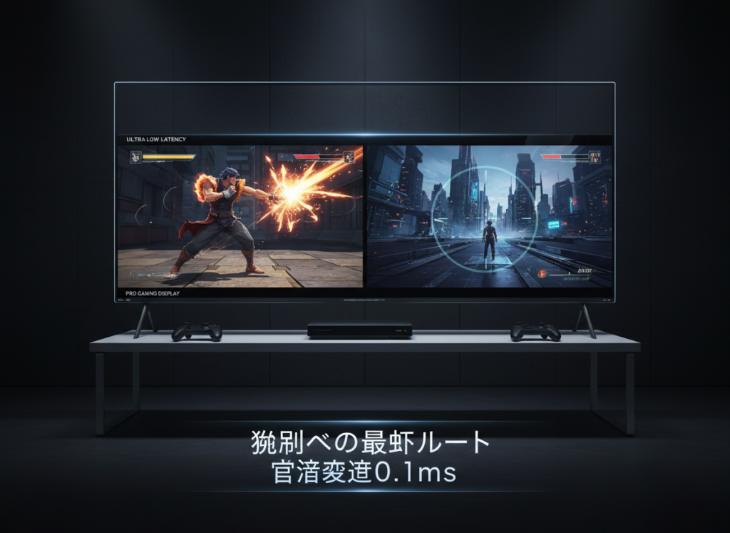 プロ仕様低遅延おすすめのテレビ