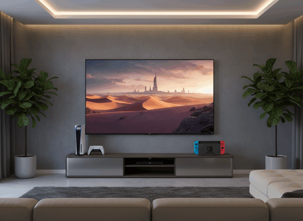 PS5ゲーマー待望！専用最適化機能を搭載した究極のゲーミングTV