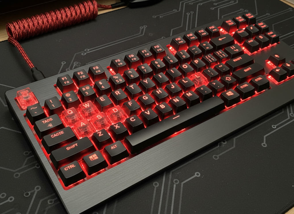 赤軸テンキーレスキーボードの選び方