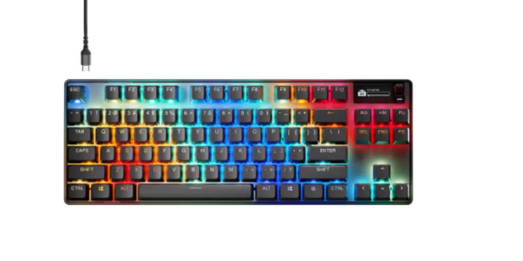 SteelSeries Apex Pro TKL Gen 3ーラピッドトリガーキーボード