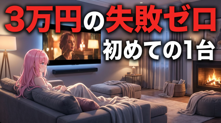 サウンドバー入門|テレビの音を劇的に変える選び方