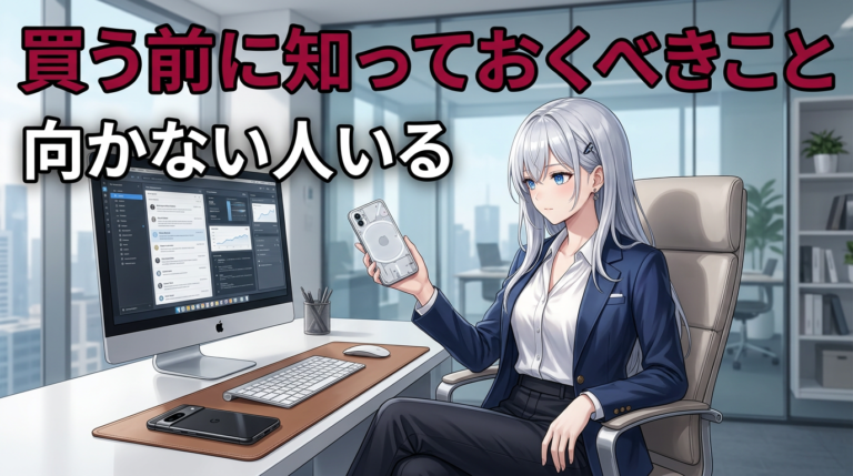 Nothing Phone 3a Liteはどんな人向け？楽天で実質1.6万円の実力