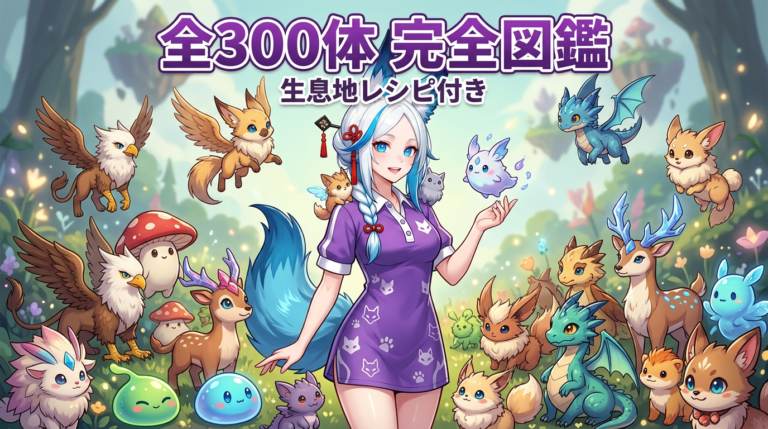 【ぽこあポケモン】ポケモン図鑑一覧｜全300体の生息地・得意なこと・レシピまとめ