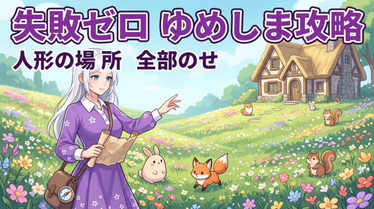 ゆめしま攻略｜行き方・人形の場所・伝説のリセット方法まとめ【ぽこあポケモン】