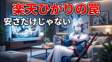 楽天ひかりが遅い3つの原因と、速い光回線に乗り換えた話