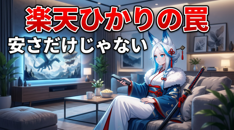 楽天ひかりが遅い3つの原因と、速い光回線に乗り換えた話