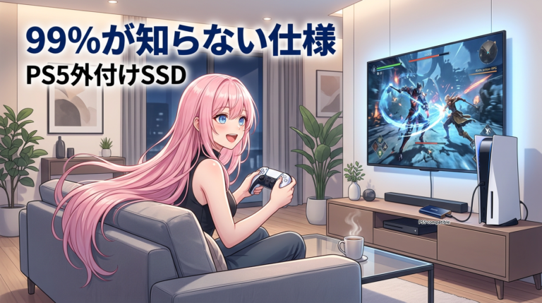 買う前に知りたかった｜PS5外付けSSDおすすめ5選と落とし穴の全て