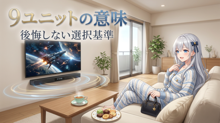 BRAVIA Theatre Bar 7 HT-A7100の実力｜1本で360立体音響は本当か