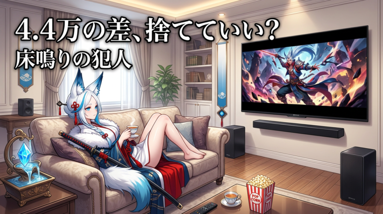 BRAVIA Theatre Sub 9・Rear 9発売｜密閉型600Wが「床鳴り」を解決する理由