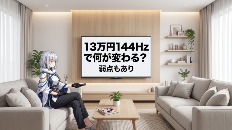 TCL A400の魅力と注意点｜映像・ゲーム・音が変わる理由【2026年】