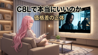 TCL X11L：SQD-Mini LED 2万分割が描く、光と黒の新次元