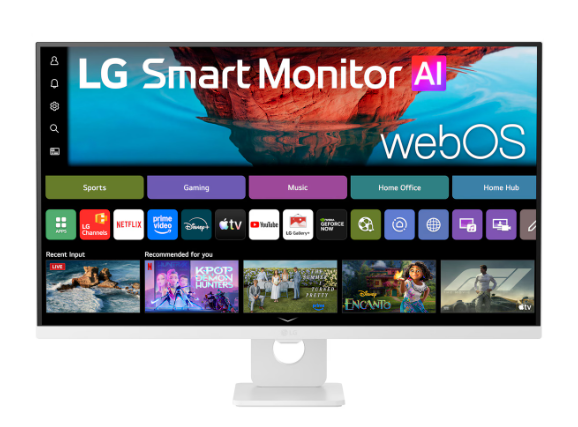 webOS搭載 31.5インチ 4K VA Smart Monitor AI スマートモニター