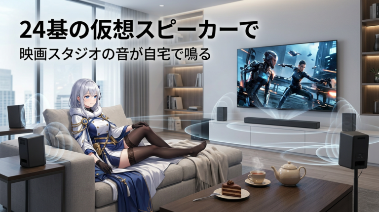 BRAVIA Theatre Trio HT-A8で、部屋がスタジオ試写室に変わる理由