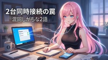 Bluetoothマルチポイントとは？仕組みと正直なデメリットを解説