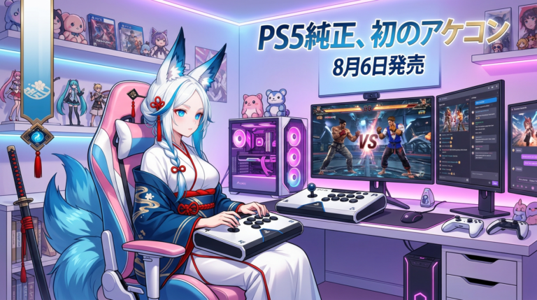 FlexStrike ワイヤレスファイトスティック｜純正アケコンで格ゲーはどう変わる