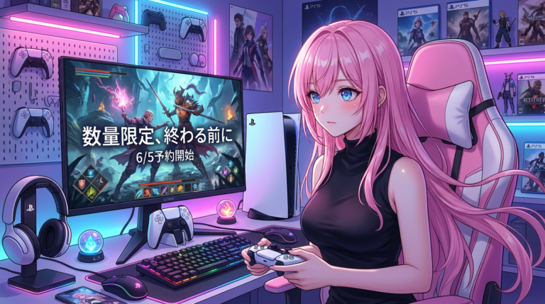 PS5ゲーミングモニター DualSense充電フック付き｜予約前に知っておきたいこと