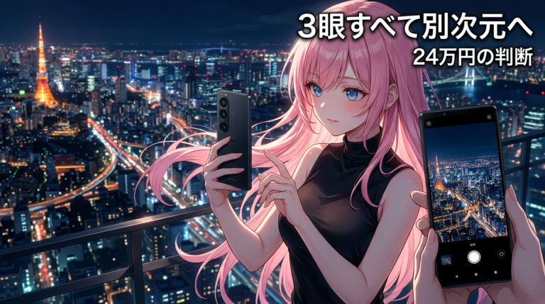 Xperia 1 VIII が変えるスマホ体験｜望遠・AI・デザインの魅力を徹底解説